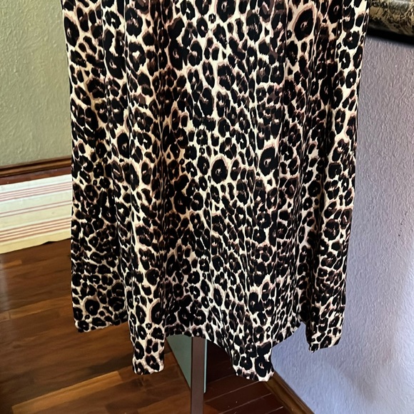 Ellos Dress Short Sleeved- NWOT animal print Sz 2X - Picture 3 of 11